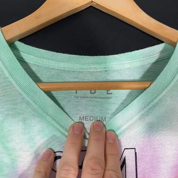 T.D.E SZA CTRL Long Sleeve Pastel Tie Dye Tour Tee mens size medium - Picture 4 of 8